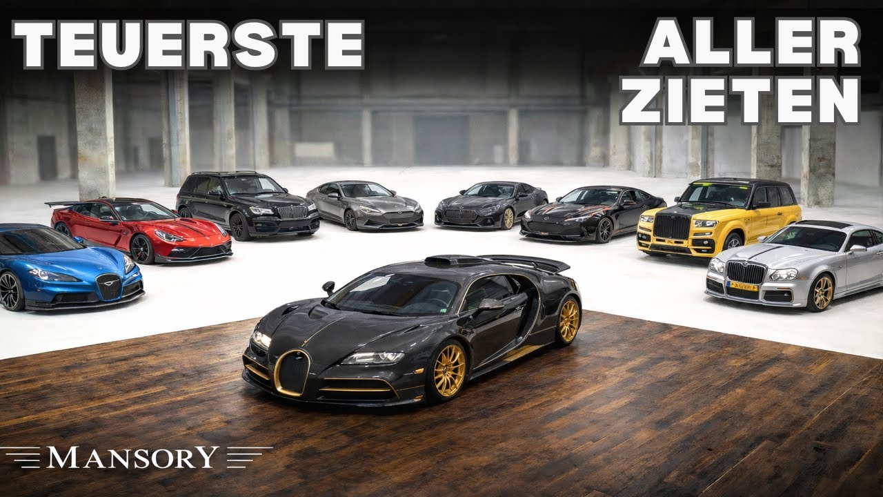 Die 10 Teuersten Mansory-Umbauten Aller Zeiten