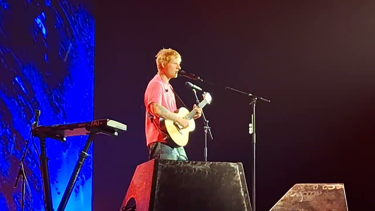 I see fire - Ed Sheeran live @Zenith Paris - 12/01/25