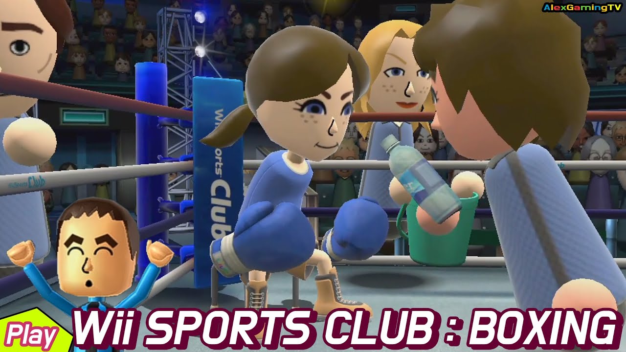 Wii Sports Club Boxing (Wii U, #003) Player Lucia (Road to Pro Boxers )