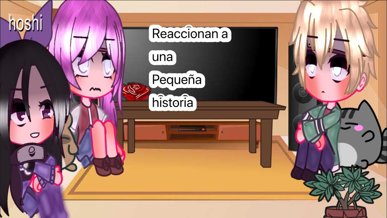 Los hijos del sasuhina y del saluda Ku reaccionan a una pequeña historia |original