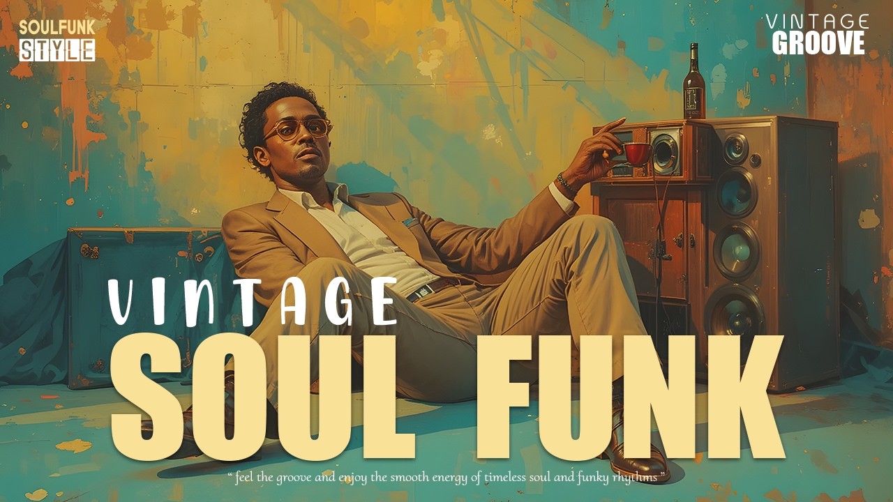 Retro Soul Funk Radio 🎶 Chill Groovy Beats for Relaxing Evenings