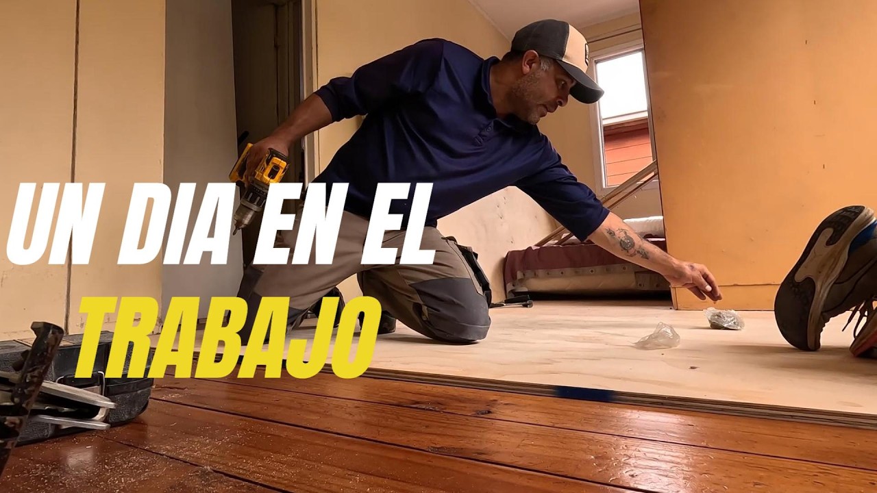✅Un dia en el trabajo.✅ Piso viejo vs. Piso Nuevo: Una transformación visual que te va a encantar.✅