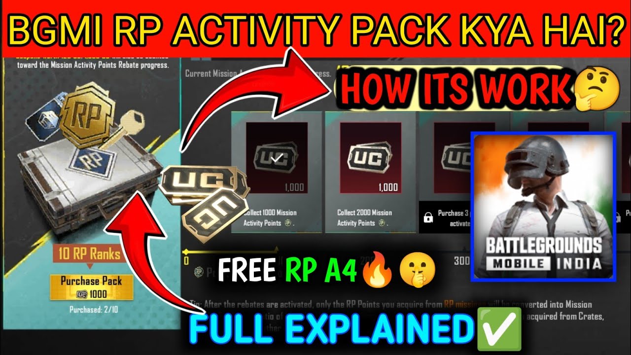 Bgmi Rp Activity Pack Kya Hai | Bgmi Rp Activity Pack Explained | Rp Activity Pack Bgmi|Buy Or Not?