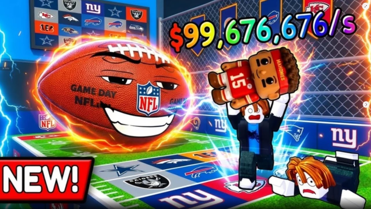 Skaczę aby Zdobyć Najlepszych Graczy Futbolu Amerykańskiego na Roblox 🏉