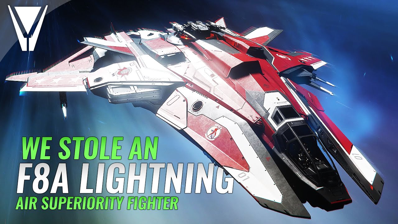 We STOLE an F8A Air Superiority Fighter [Star Citizen]