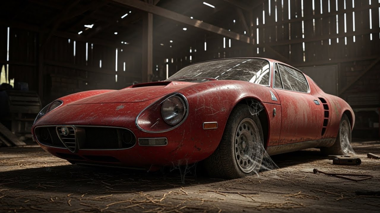 Unbelievable ASMR Restoration of Alfa Romeo 33 Stradale | From Barn Find to Perfection