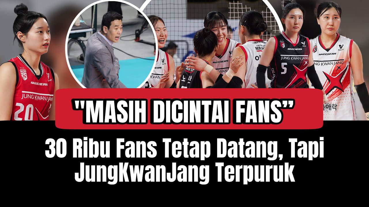 30 Ribu Fans Tetap Datang Tapi Red sparks Terpuruk&mdash;Ko Hee-jin Akhirnya Bersuara