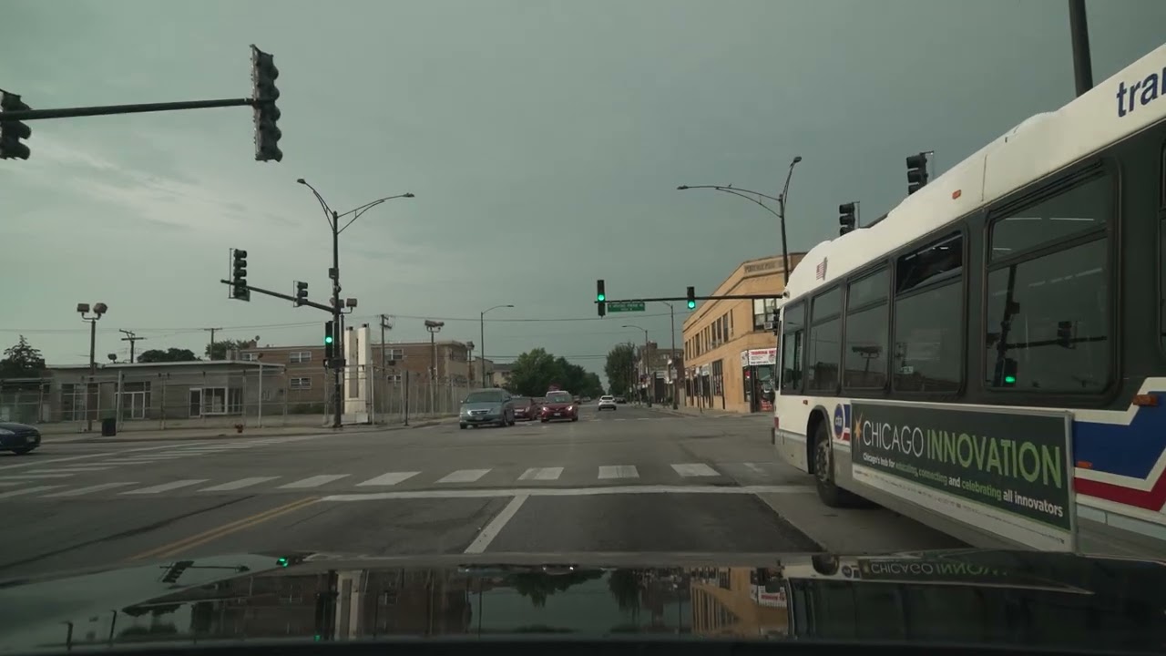Norwood Park to Belmont Cragin 4K Chicago POV ASMR Drive (No Talk, No Music)