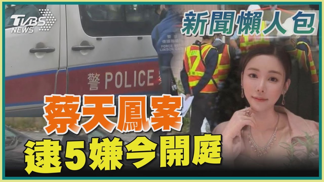 蔡天鳳案  逮5嫌今開庭｜TVBS新聞@TVBSNEWS01
