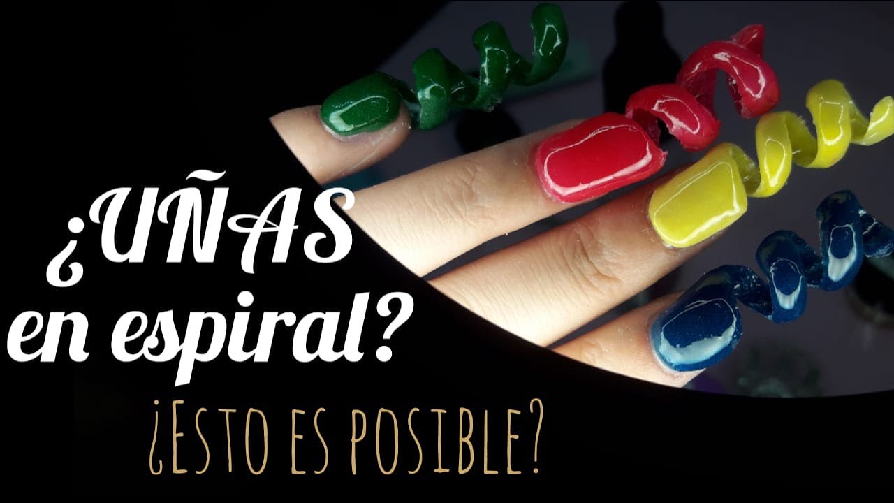 ¿Uñas en espiral? ¿Esto es posible?