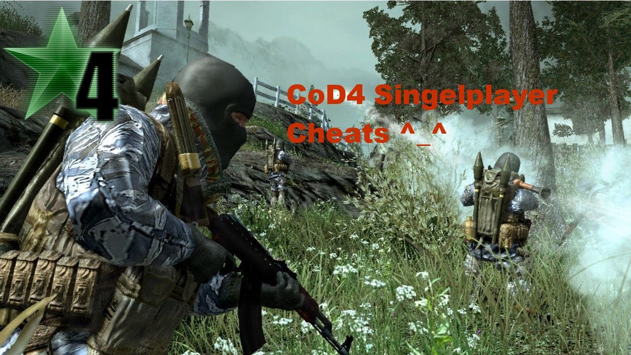 Call of Duty 4: Singleplayer Cheats!