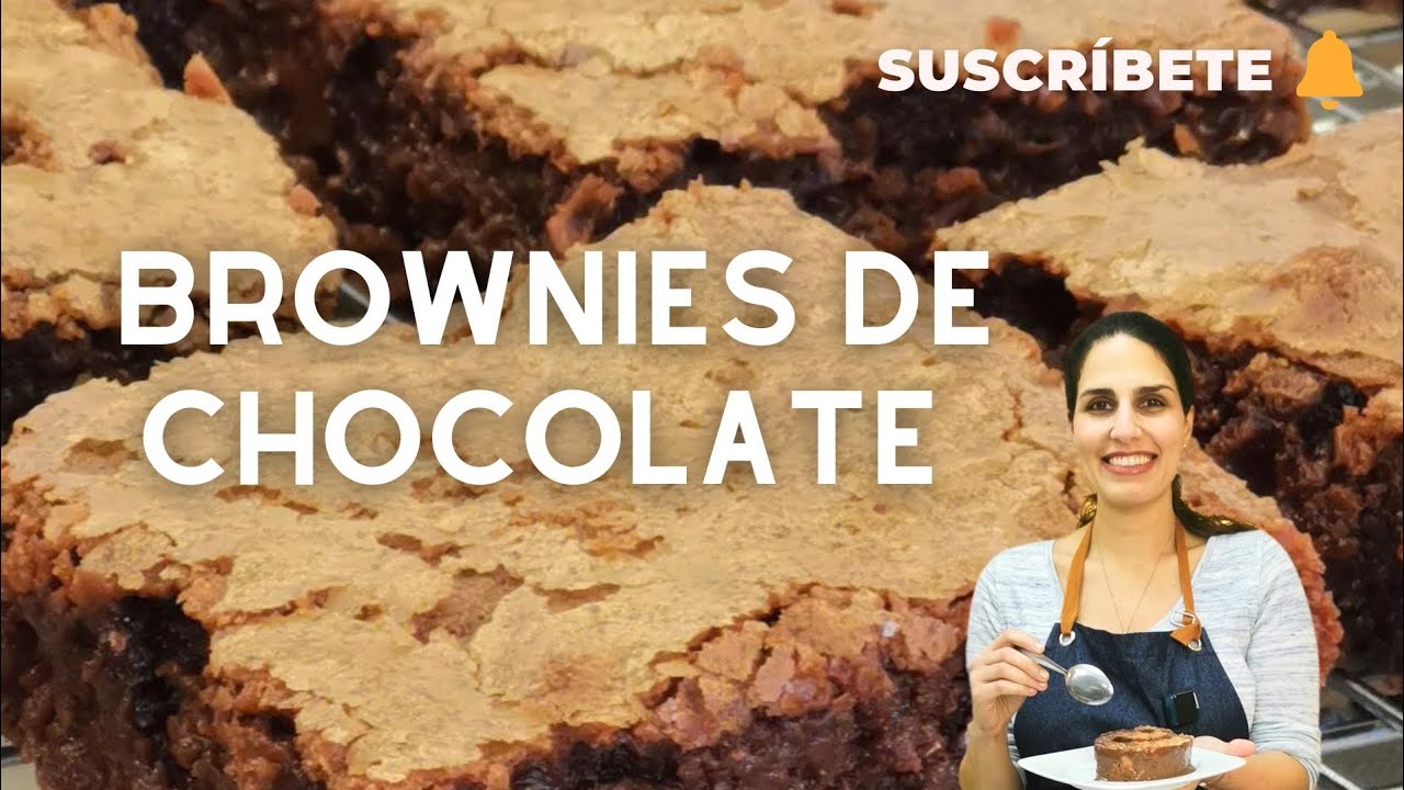 ¡BROWNIES DE CHOCOLATE! Super receta, y fáciles! - Sandra Jarufe Pastelería