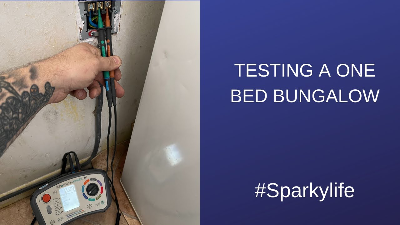 TESTING A 1 BED BUNGALOW- SPARKY LIFE