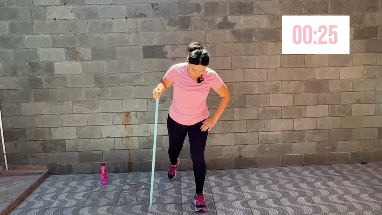 Treino com Cabo de vassoura para iniciante 🧹