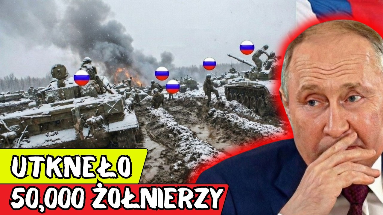 50 000 ŻOŁNIERZY BEZ WYJŚCIA: Dramatyczne skutki jednego rozkazu Kremla! | WOJNA NA UKRAINIE
