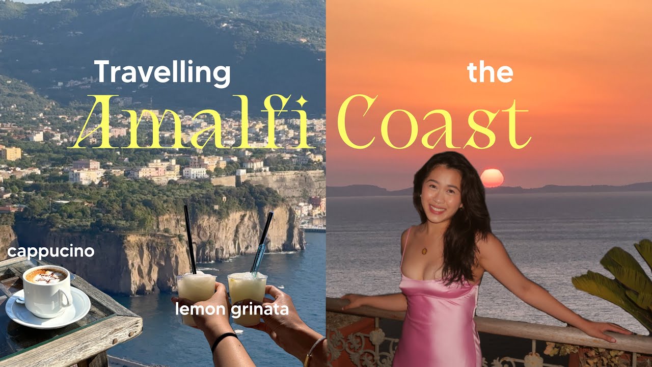 amalfi coast | summer in italy vlog 🍋🥂