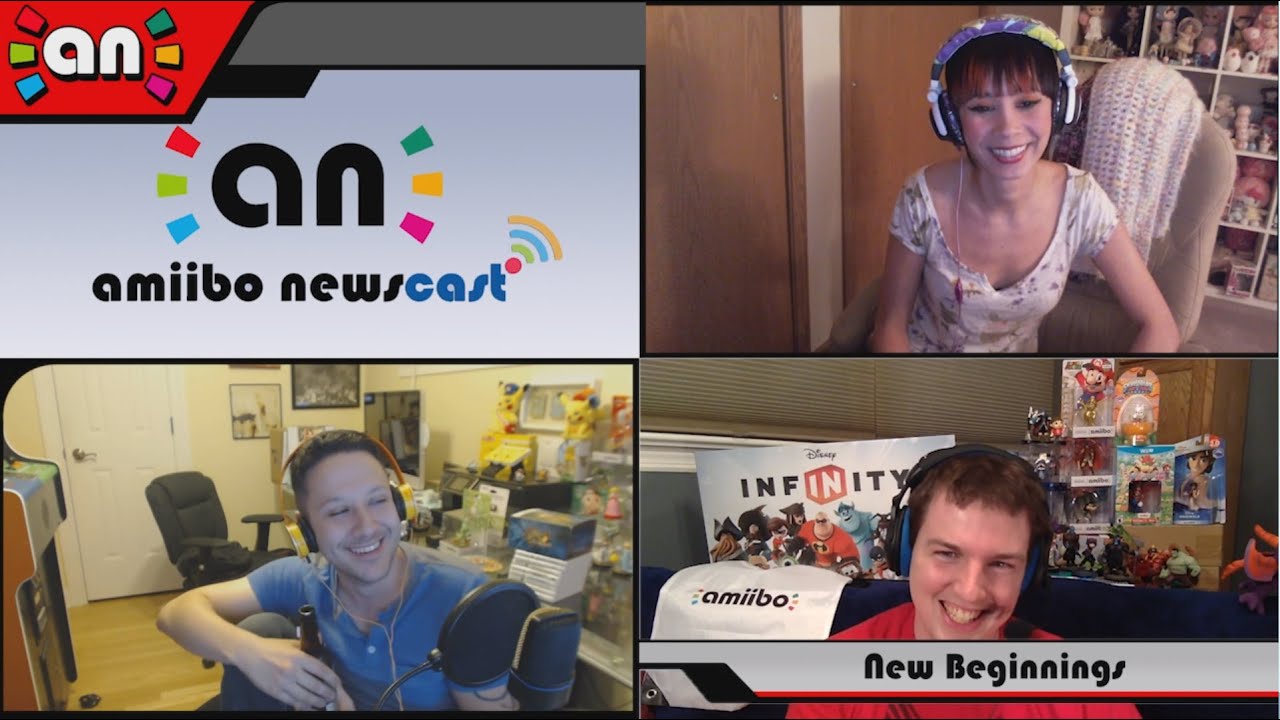 The Amiibo Newscast Episode 8:  New Beginnings FULL VIDEO CAST