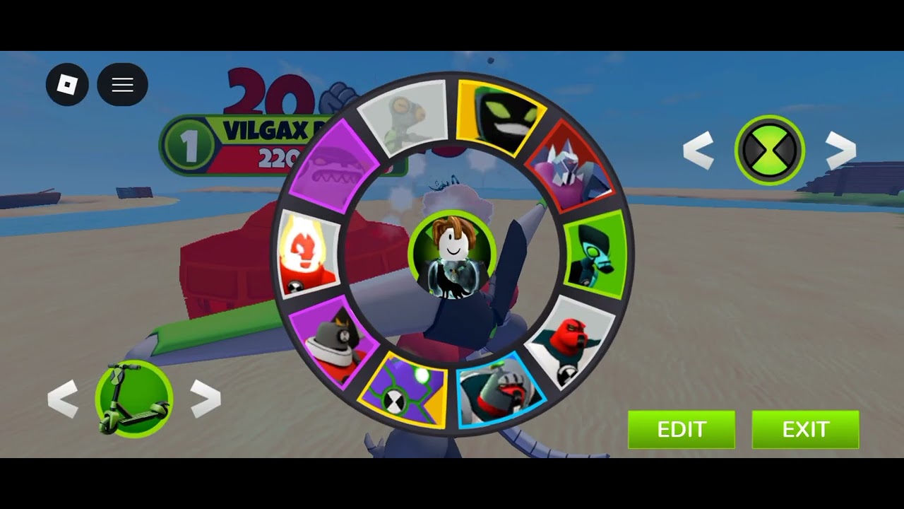 Roblox | ben 10 gameplay | roblox #2