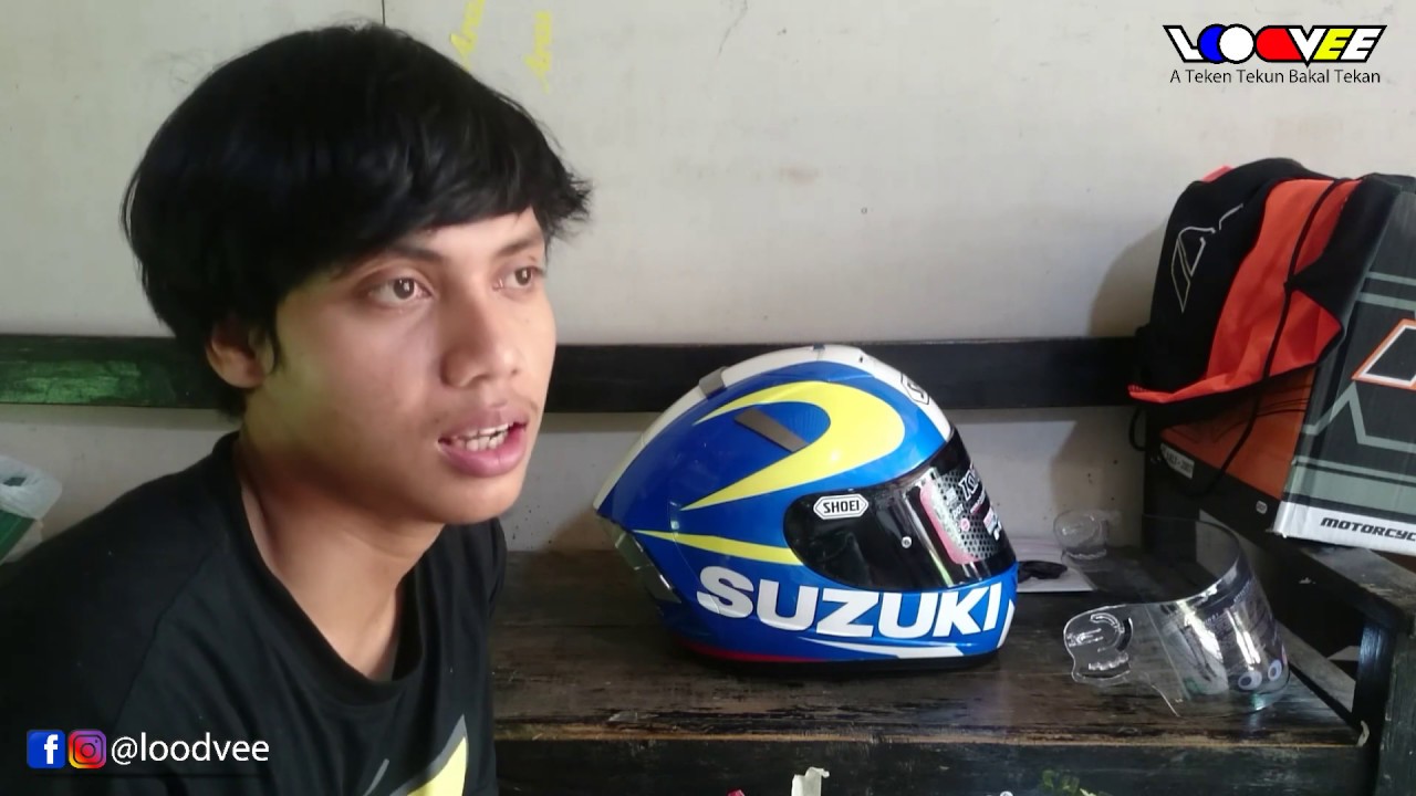 Repaint SHOEI Biru Suzuki Basik INK Cl Max