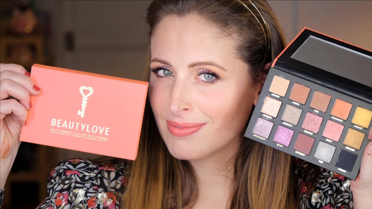 PALETTE CLIOMAKEUP 🗝️BEAUTYLOVE 🗝️OMBRETTI VELLUTATI MAT & SHIMMER