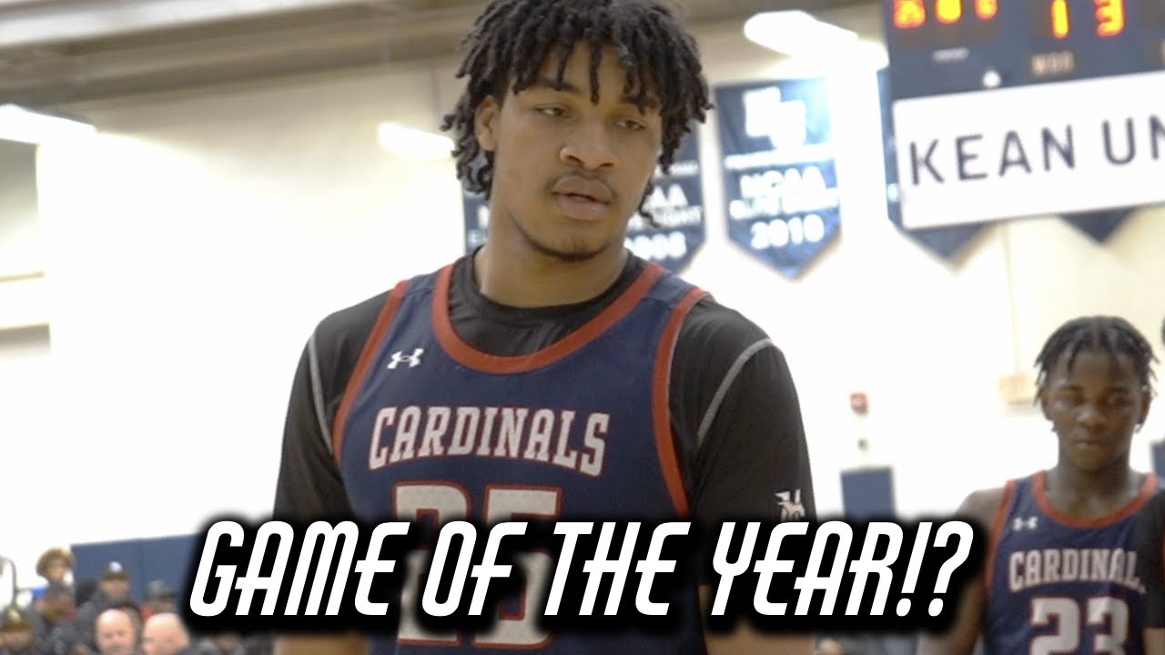 GAME OF THE YEAR !? MEMORABLE NJ MOMENT. PLAINFIELD VS. ELIZABETH REMATCH ELECTRIFIES KEAN U. GYM