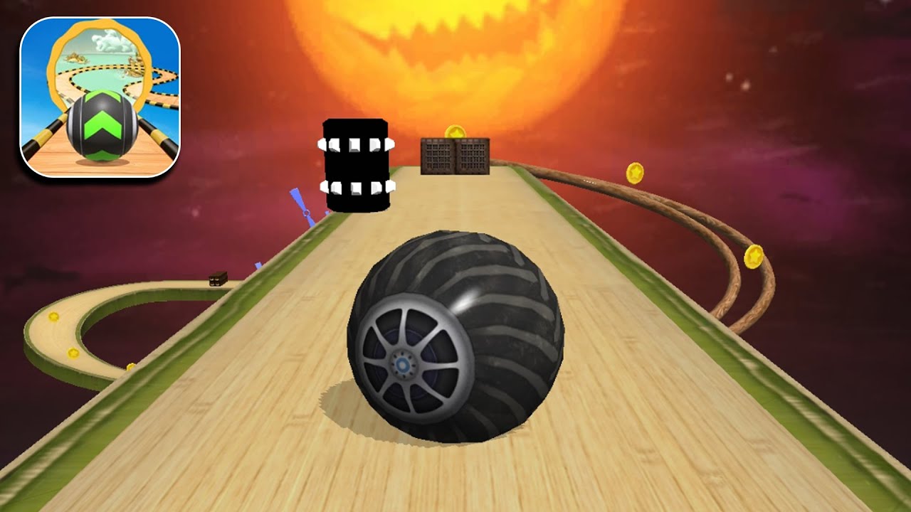 Sky Rolling Ball 3D Gameplay Speedrun iOS Android Level 302