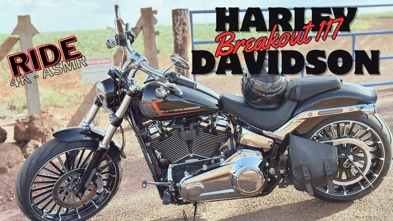 Harley Davidson Breakout 117 - ASMR Ride