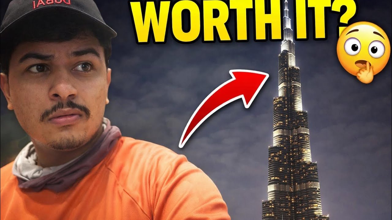 I'm Visiting the TALLEST Building in the World Burj Khalifa for the First Time?