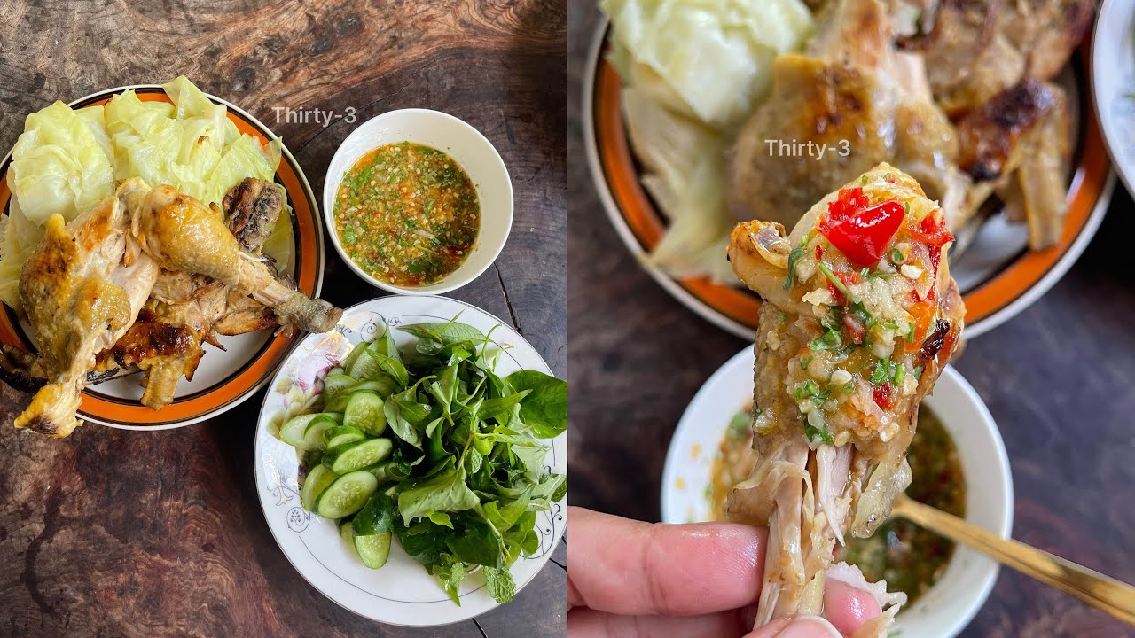 របៀបដុតមាន់ឆ្ងាញ់ #eating #cambodianfoodtour #delicious #cooking #recipes 