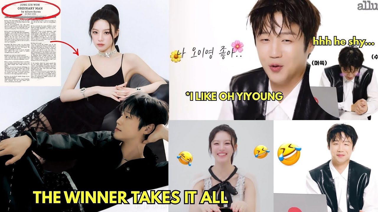 Wait WHAT?! Junwon response to Younjung x Jaeil love line? Just one smirk away from victory.