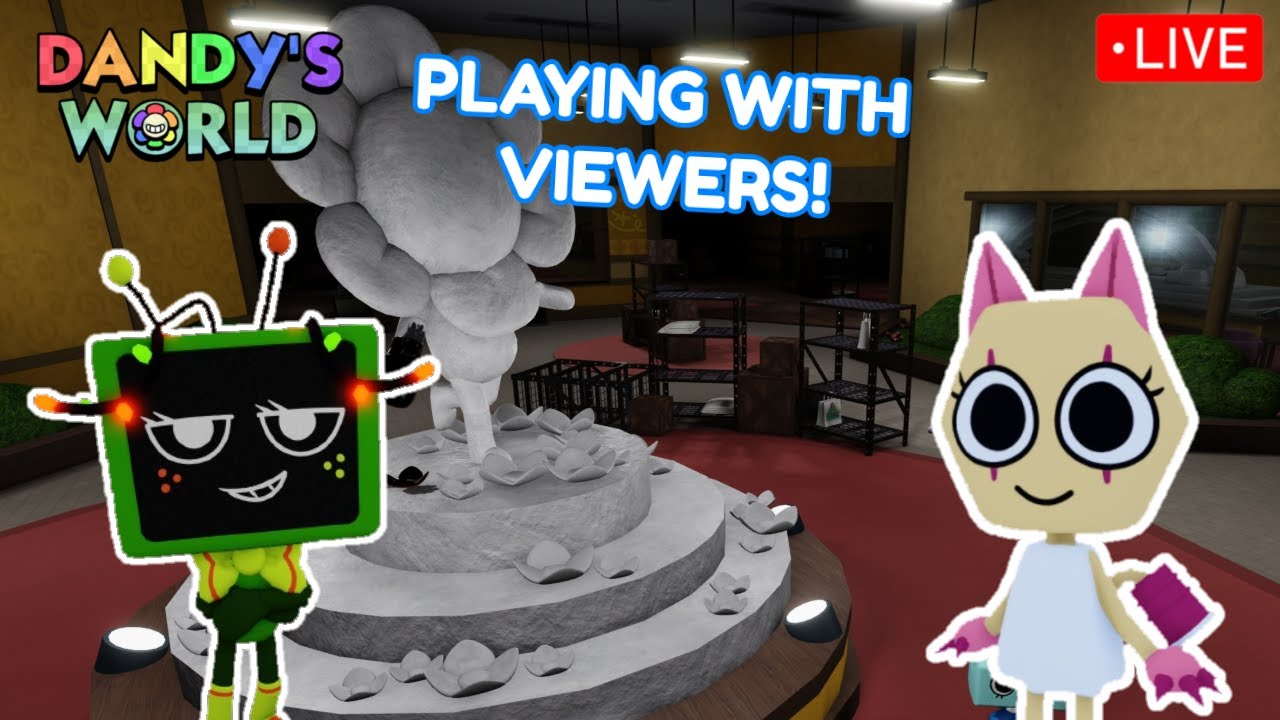 🔴 HELPING VIEWERS GET MAIN RESEARCH BEFORE DOLLY'S FACTORY UPDATE! | DANDY'S WORLD🌼🌈