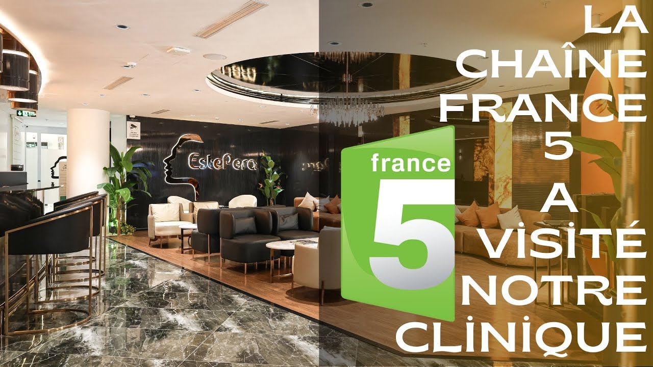 Visite de France TV à la clinique Estepera en Turquie pour un reportage sur la greffe de cheveux