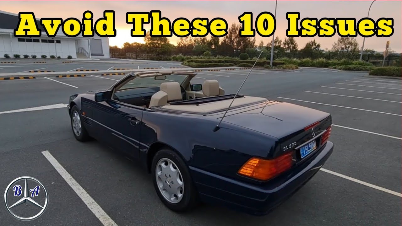 Избегайте этих проблем: Mercedes SL-класса R129 (Топ-10)