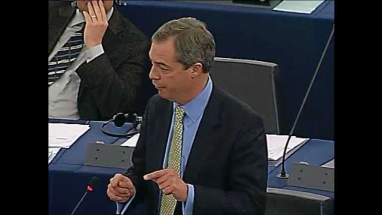 Nigel Farage- Cameron & EU Budget flying Gorillaz