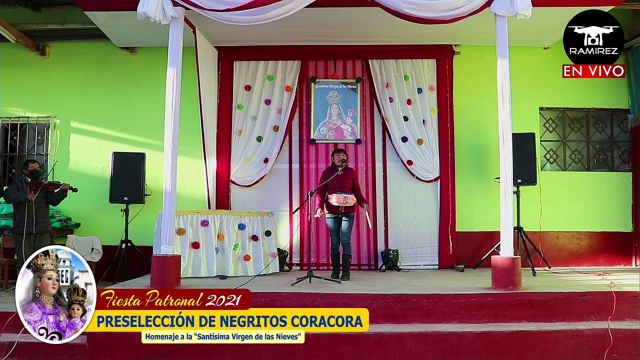 CORACORA 2021 / FIESTA PATRONAL en CORACORA/ PRESELECIÓN DE NEGRITOS / Video Oficial