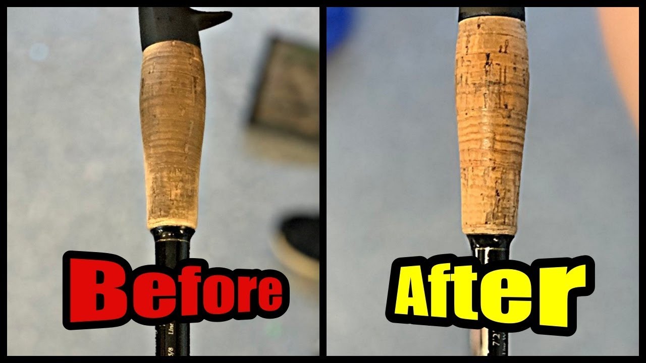 The ALL-TIME BEST Way to Clean Cork Rods!!! (U-40)