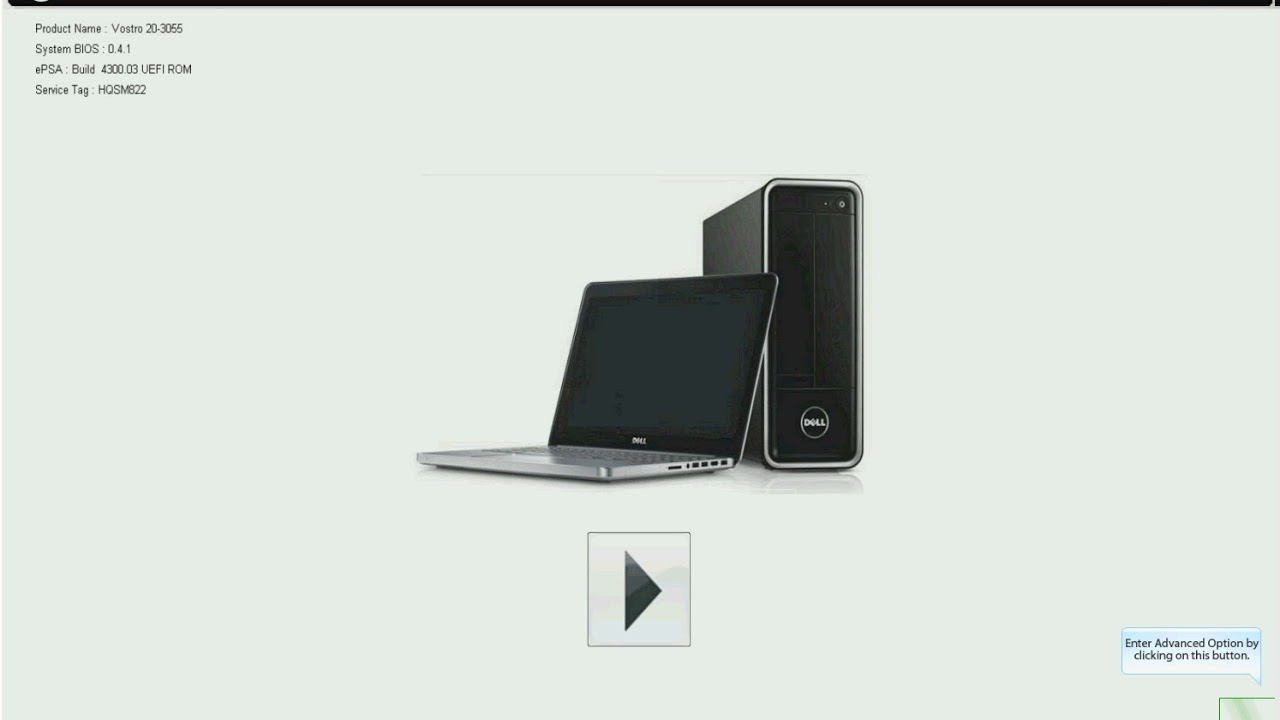EPSA 3.0 Dell Computers Diagnostic Tool