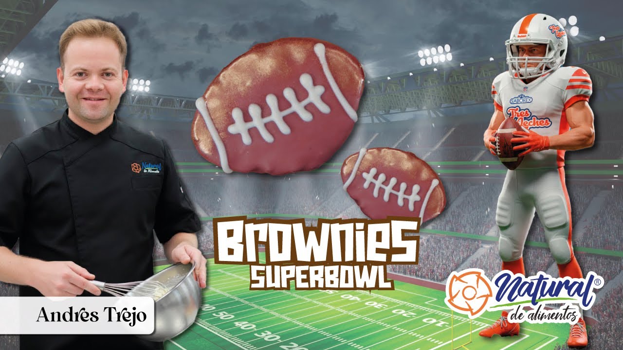 🏈 Brownies de 
