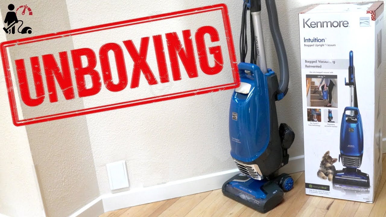 Kenmore Intuition UNBOXING  Bagged Upright Vacuum Cleaner BU4022