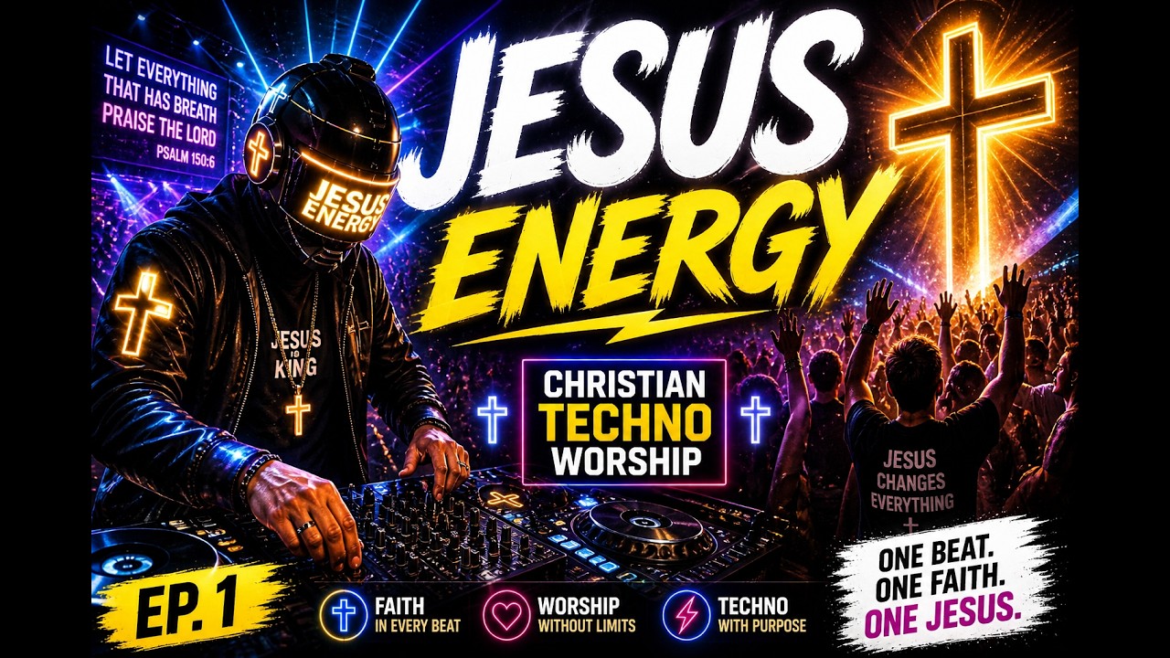 Christian Techno Worship Mix 2026 ✝️ JESUS ENERGY ⚡ Holy Voltage Radio Ep. 1