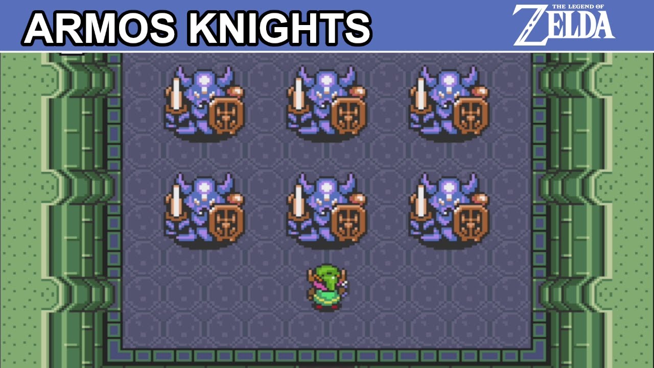 Armos Knights - Boss Battle 1 Tips - Zelda ALttP for SNES