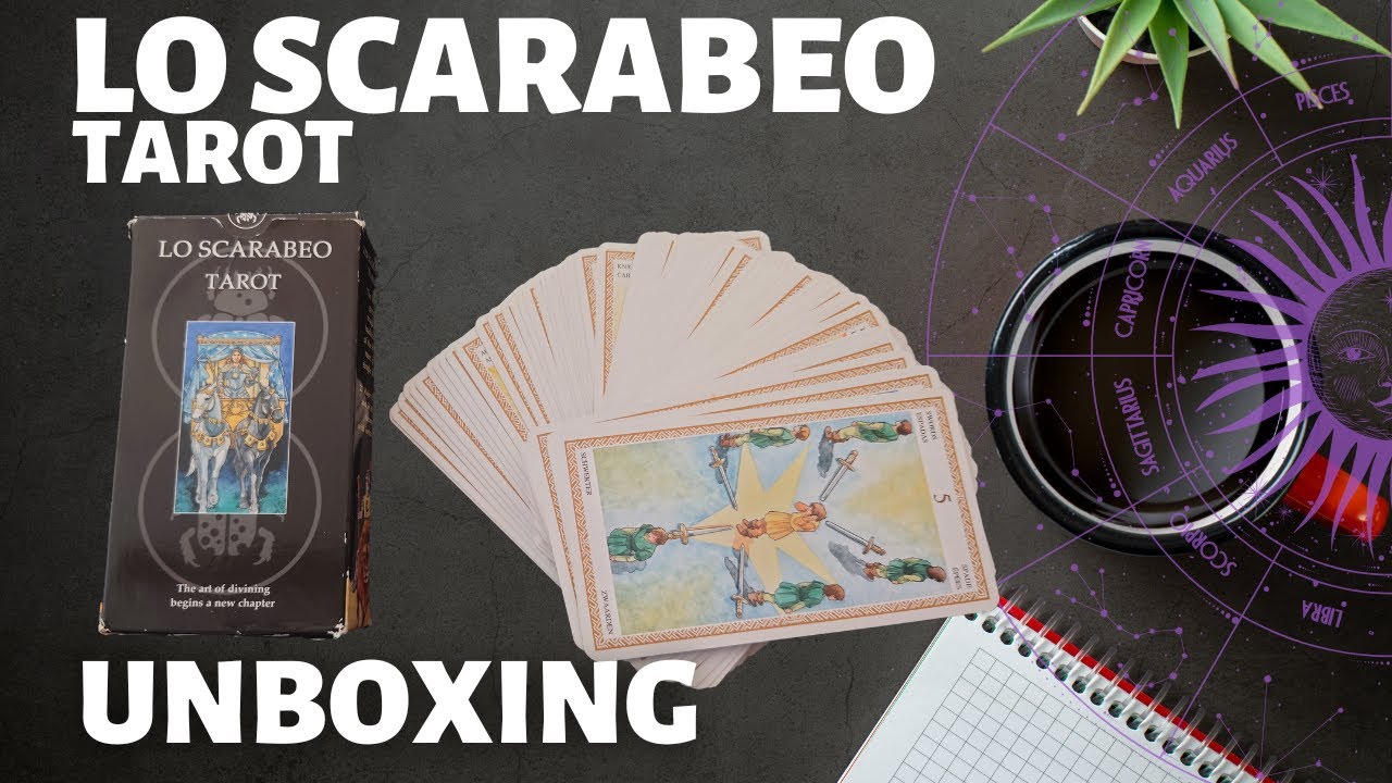 Lo Scarabeo Tarot Unboxing