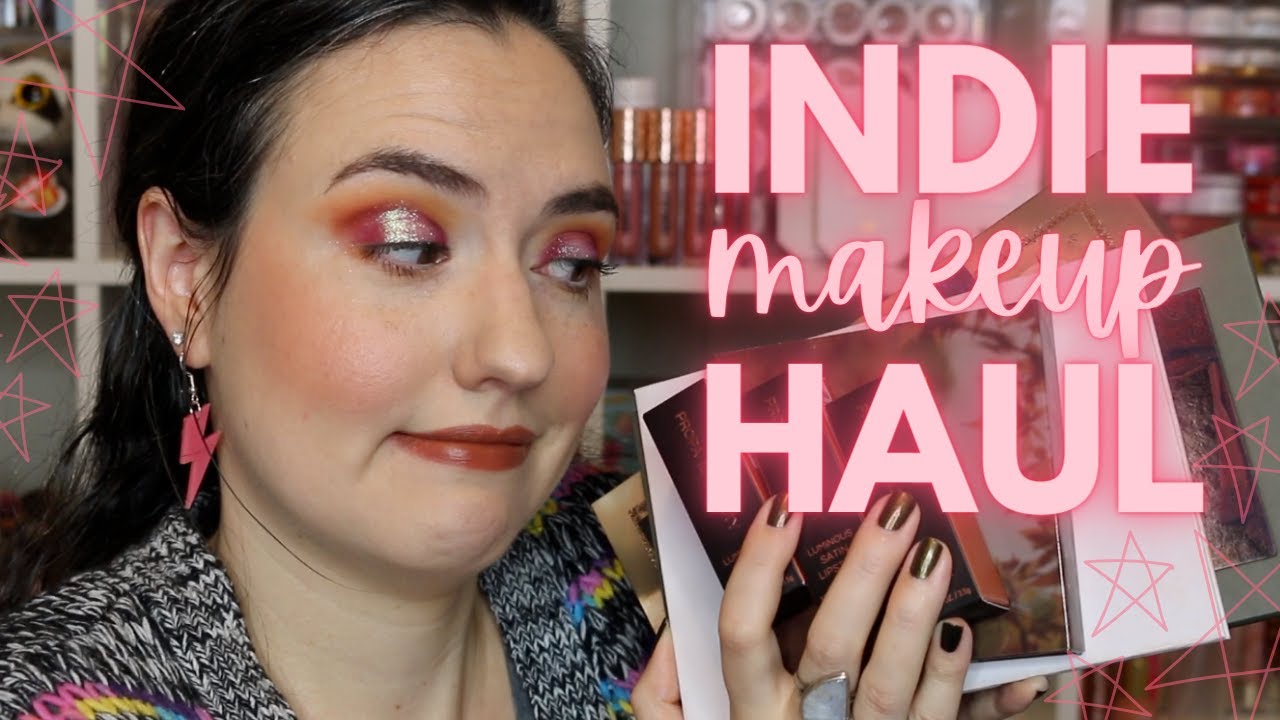 Indie Makeup HAUL 2022 | Propa Beauty, It's Bel Dawn of Fall, Nomad Cosmetics + Terra Moons Singles