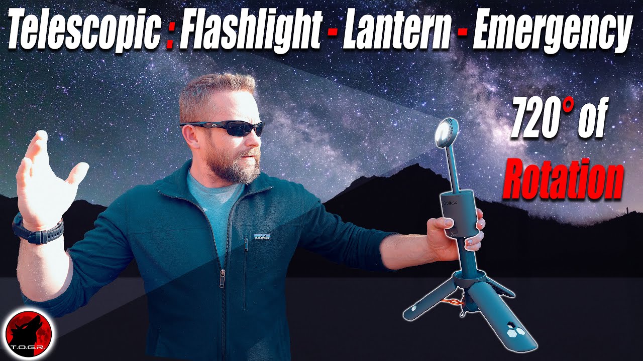 Finally an Innovative Light - Didn't Expect To Love It - Outask Telescopic Light / Lantern