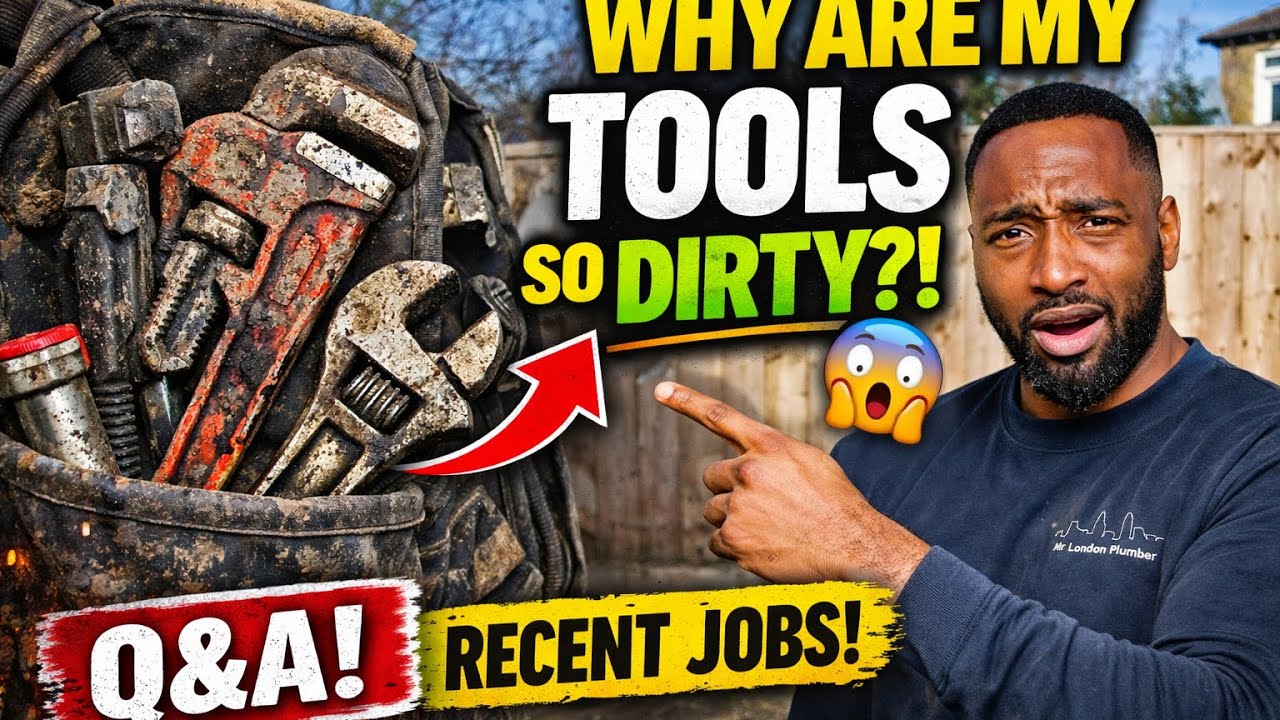 Home Plumbing Vlog_ Why Are My Tools So Dirty? (Q&A + Recent Jobs) '