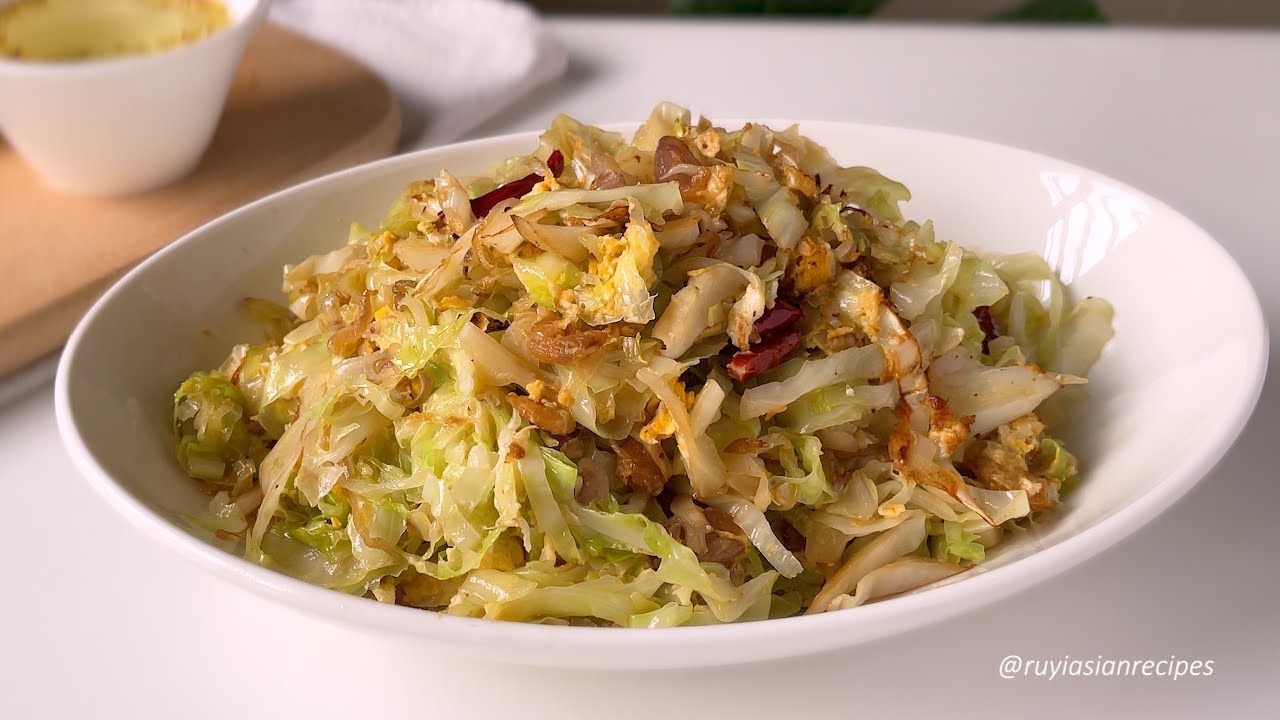 Cabbage with Egg Recipe Chinese Style