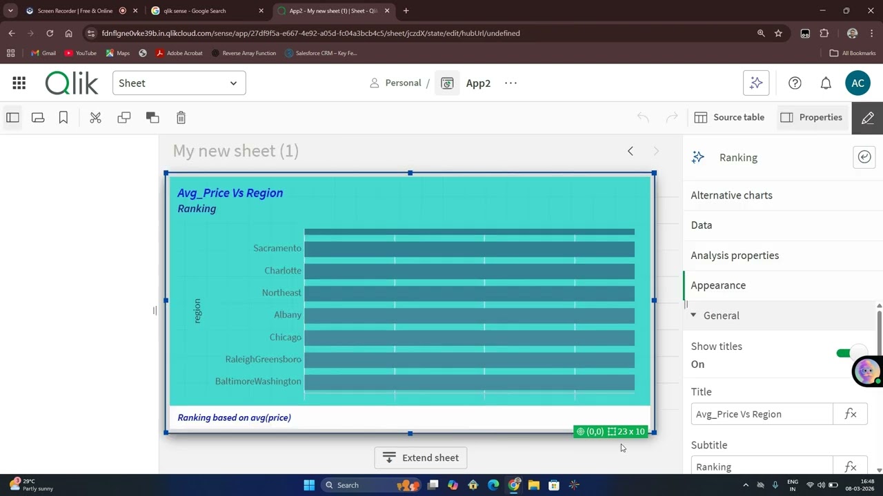 42. Ranking in Qlik Sense | Qlik Sense Bangla Tutorial