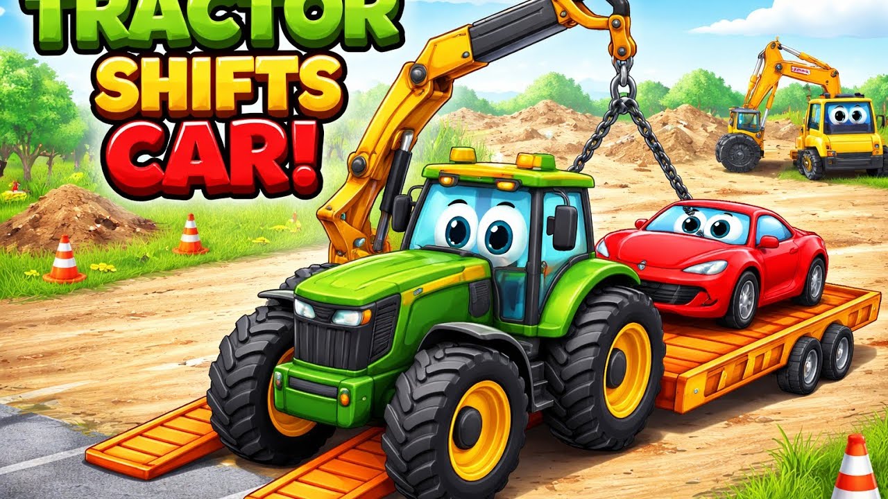 Toy Truck, Tractor & JCB Fun Play | Kids Toy Video | Mini Games for Kids