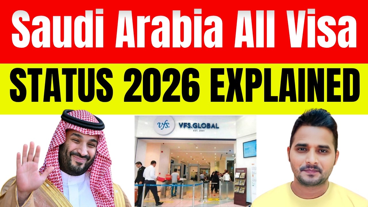Saudi Arabia All Visa Update 2026 | Tourist Visa, Family Visit Visa, Umrah Visa, Business Visa |