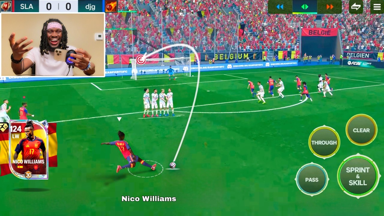 FINALLY GOT HIM!!! 124 Rated Nico Williams is too OVERPOWERED - FC 26 MOBILE